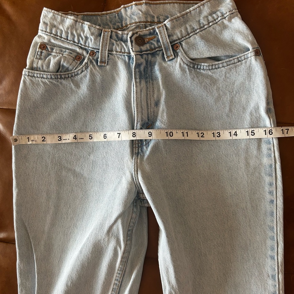 Vintage Levi's 512 Light Blue Slim Fit Jeans - Picture 6 of 6